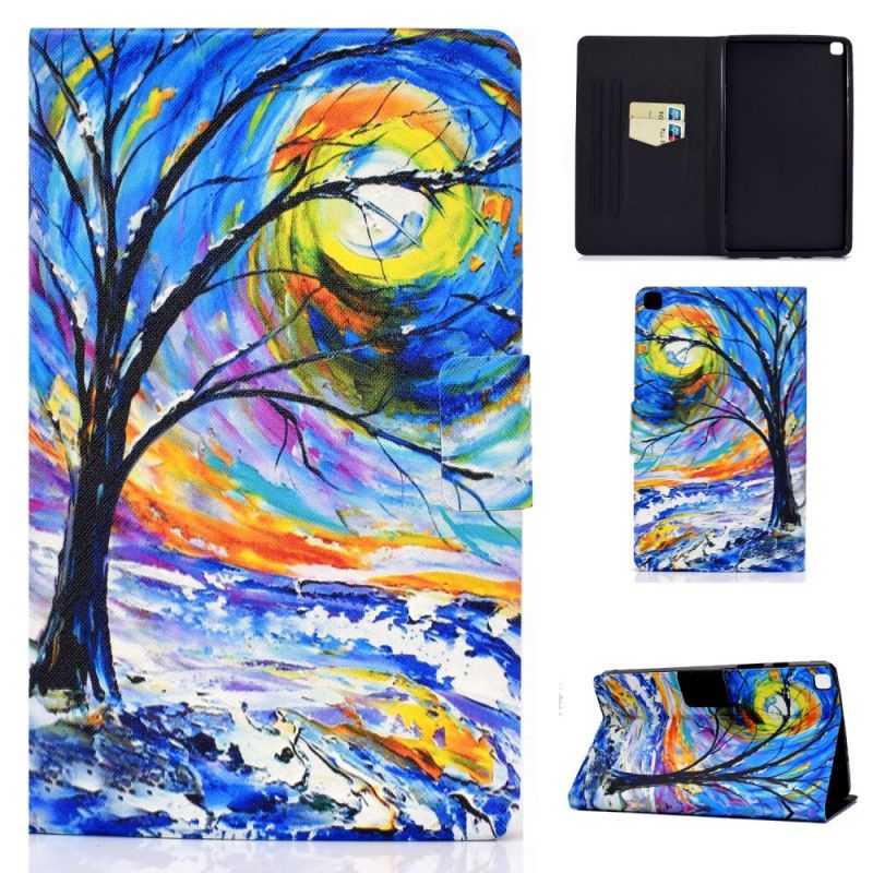 Flip Case Samsung Galaxy Tab A7 Taidepuu