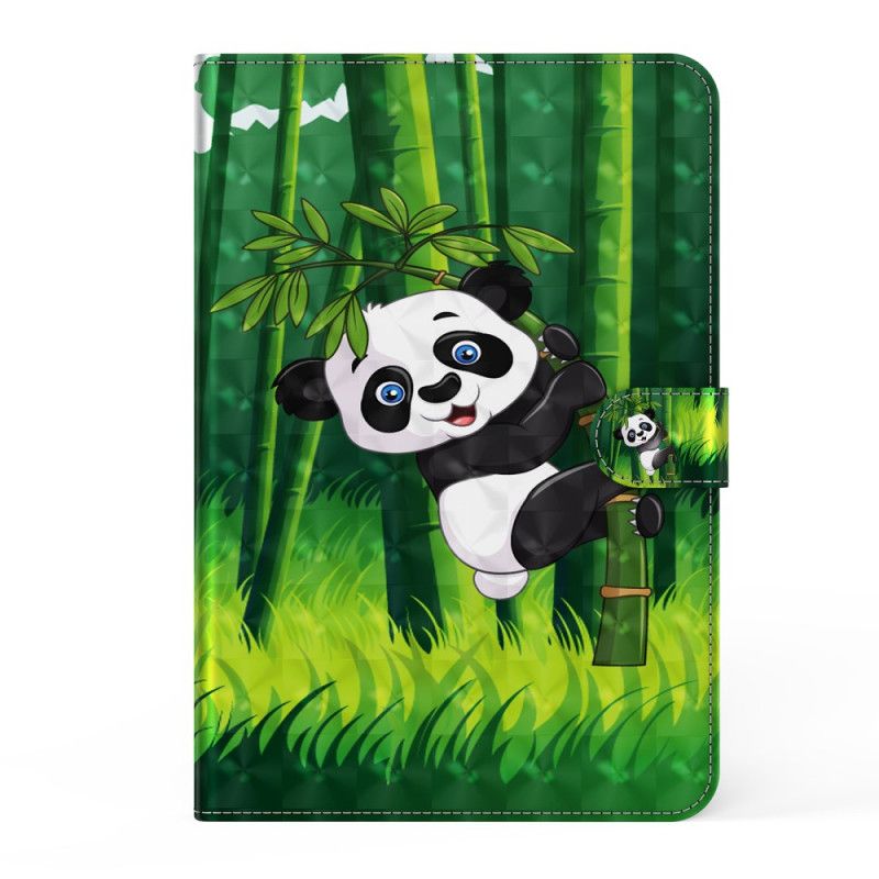 Flip Case Samsung Galaxy Tab A7 Vaalea Pistepanda