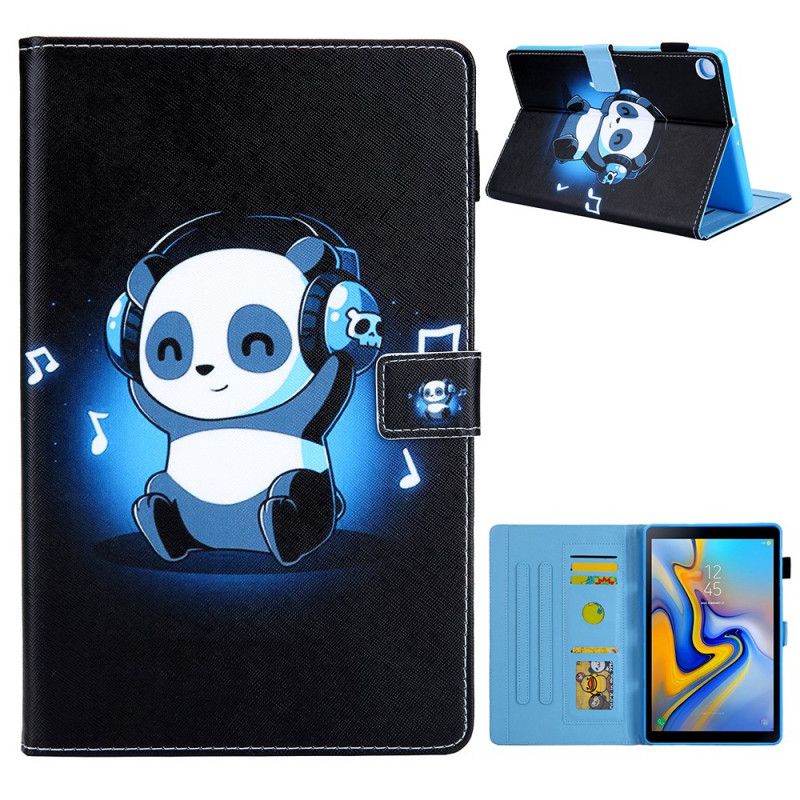 Kotelot Samsung Galaxy Tab A7 Funky Panda Suojakuori