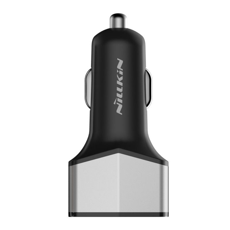 Nillkin Kolmen Sataman Kaksois-Usb-Autolaturi