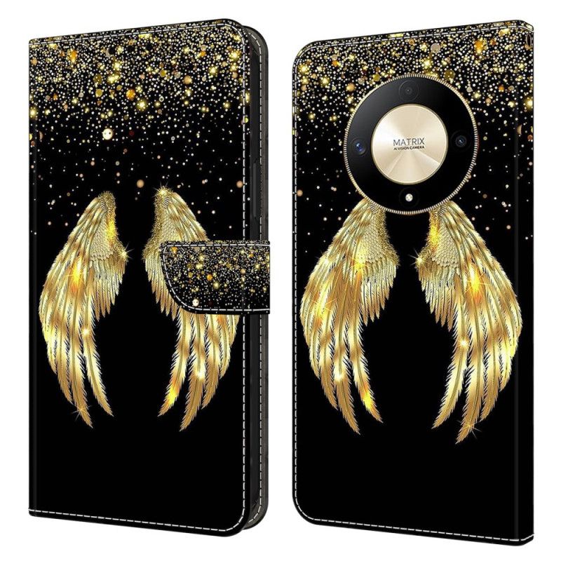 Kotelot Honor X9b / Magic 6 Lite Puhelinkuoret Golden Wings