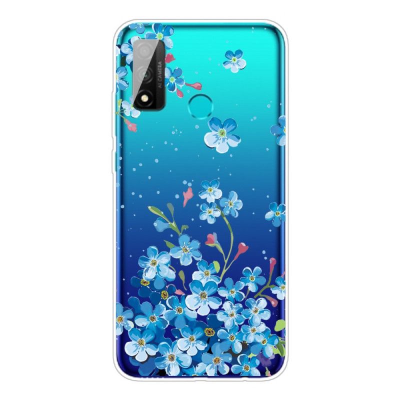 Case Kuoret Huawei P Smart 2020 Puhelinkuoret Kimppu Sinisiä Kukkia