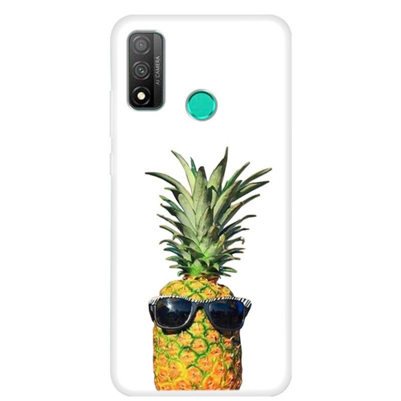 Case Kuoret Huawei P Smart 2020 Puhelinkuoret Läpinäkyvä Ananas Lasilla