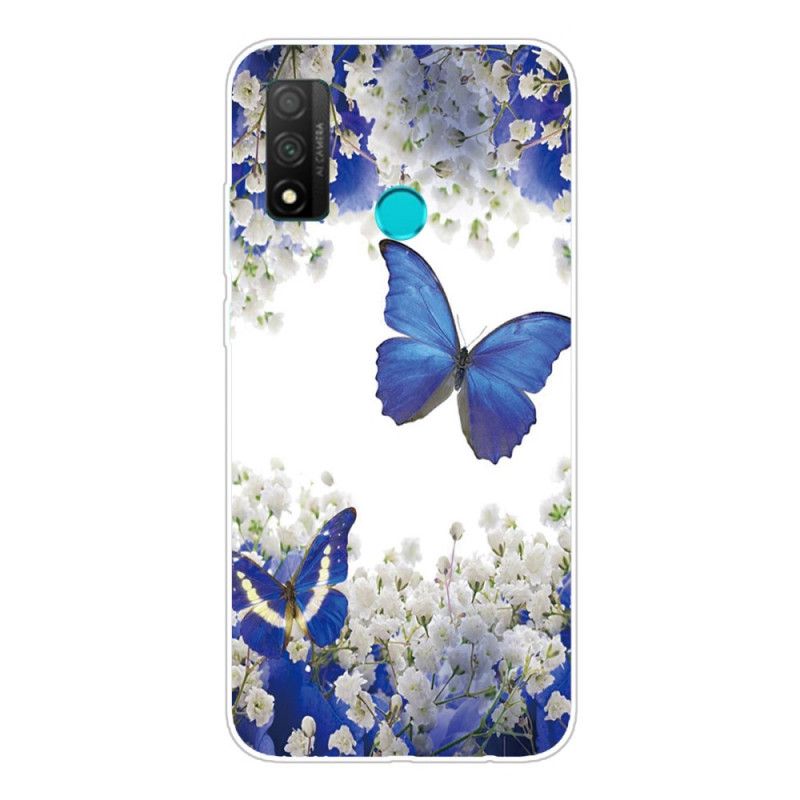 Case Kuoret Huawei P Smart 2020 Puhelinkuoret Siniset Perhoset