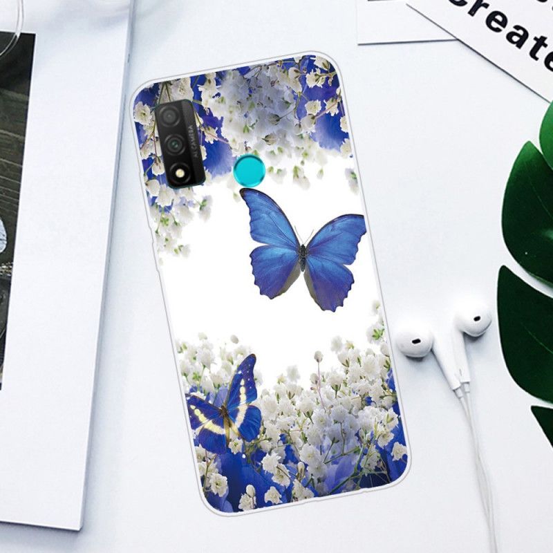 Case Kuoret Huawei P Smart 2020 Puhelinkuoret Siniset Perhoset