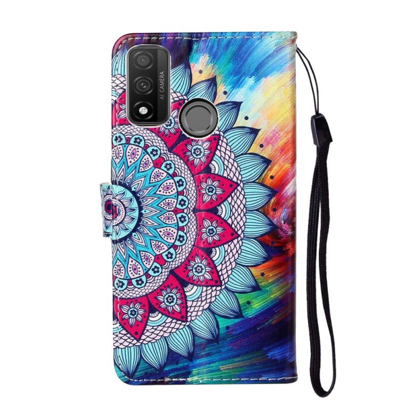 Flip Case Huawei P Smart 2020 Erittäin Värikäs Mandala