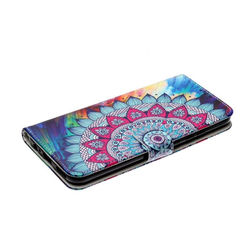 Flip Case Huawei P Smart 2020 Erittäin Värikäs Mandala