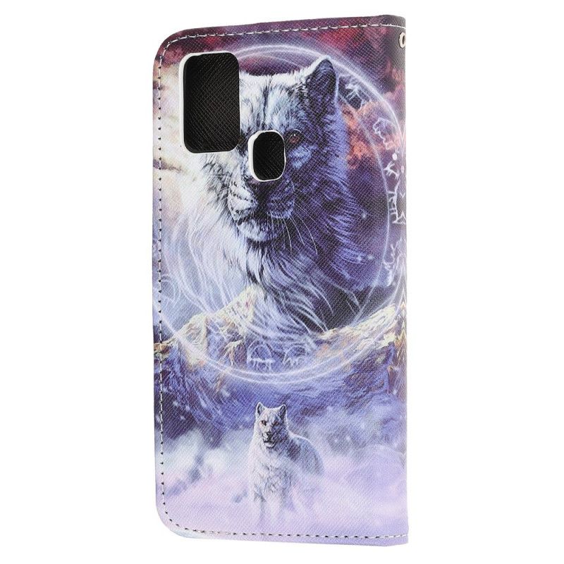 Flip Case Huawei P Smart 2020 Susi Talvella Remmi