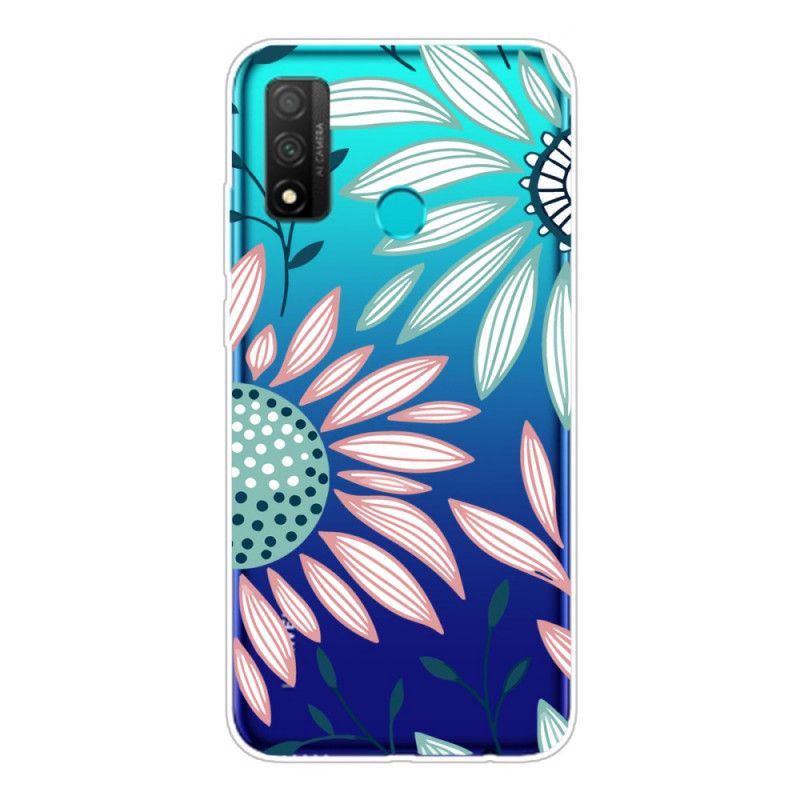 Kuori Huawei P Smart 2020 Funky Auringonkukat Suojakuori