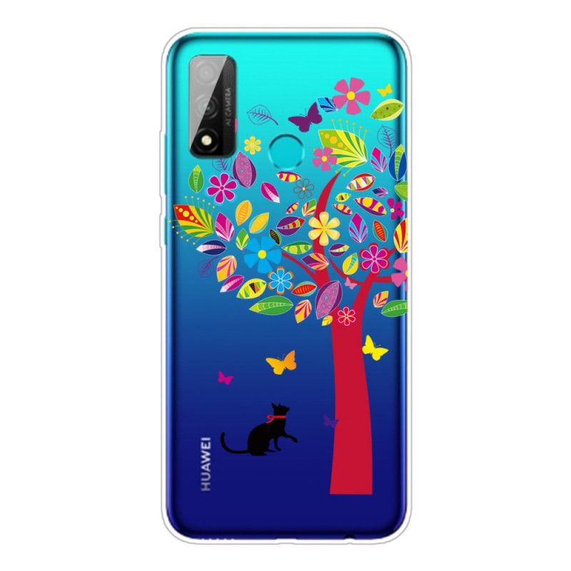 Kuori Huawei P Smart 2020 Kissa Puun Alla