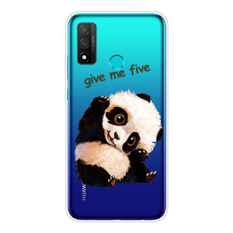 Kuori Huawei P Smart 2020 Läpinäkyvä Panda Antaa Minulle Viisi