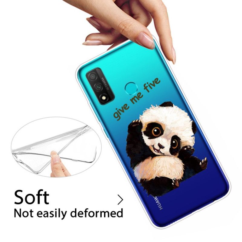 Kuori Huawei P Smart 2020 Läpinäkyvä Panda Antaa Minulle Viisi