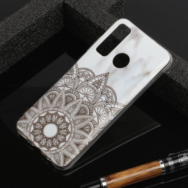 Kuori Huawei P Smart 2020 Marmoroitu Mandala