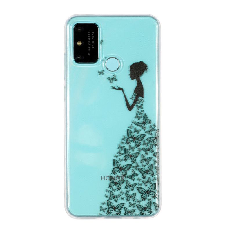 Kuori Huawei P Smart 2020 Puhelinkuoret Läpinäkyvä Mekko. Jossa Perhosia