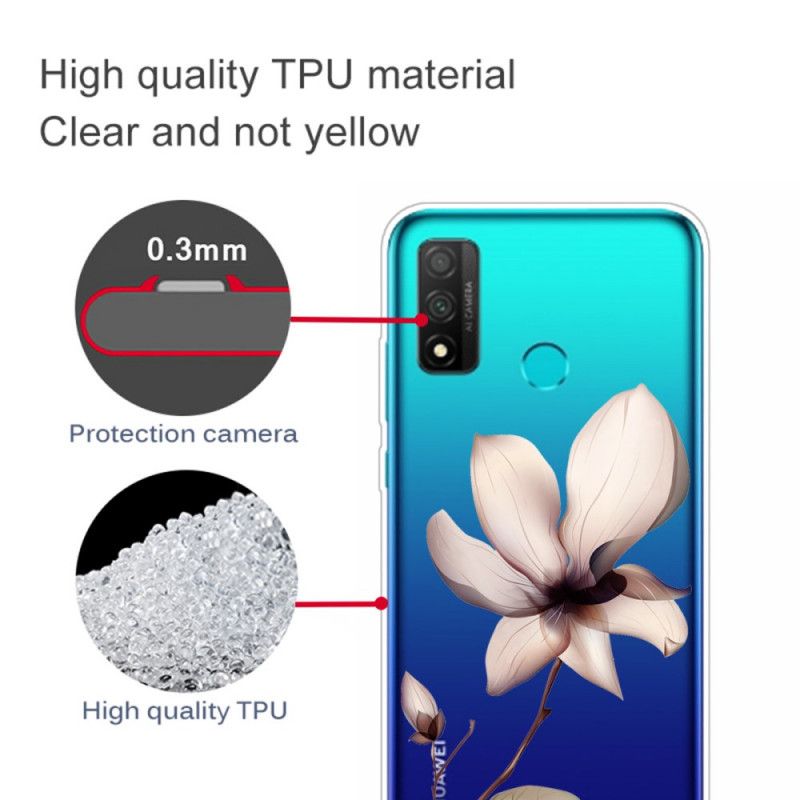 Kuori Huawei P Smart 2020 Vanha Ruusukukka