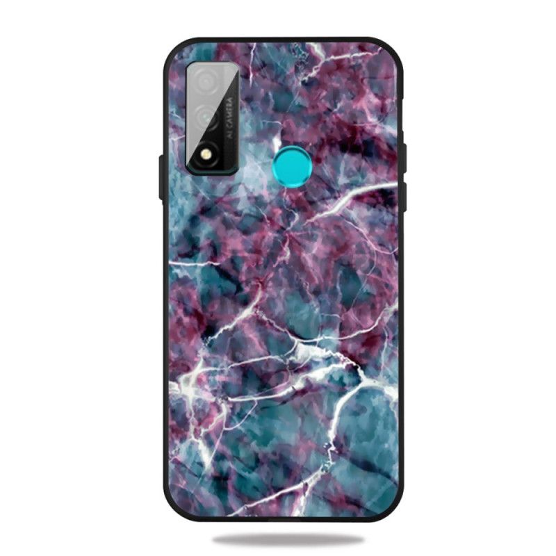 Kuori Huawei P Smart 2020 Violetti Marmori