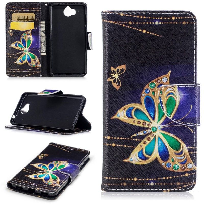 Flip Case Huawei Y6 2017 Taika Perhonen