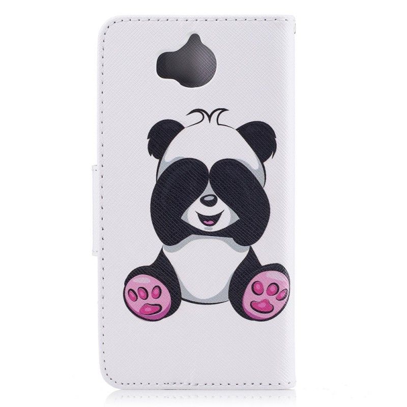 Kotelot Huawei Y6 2017 Hauska Panda Suojakuori