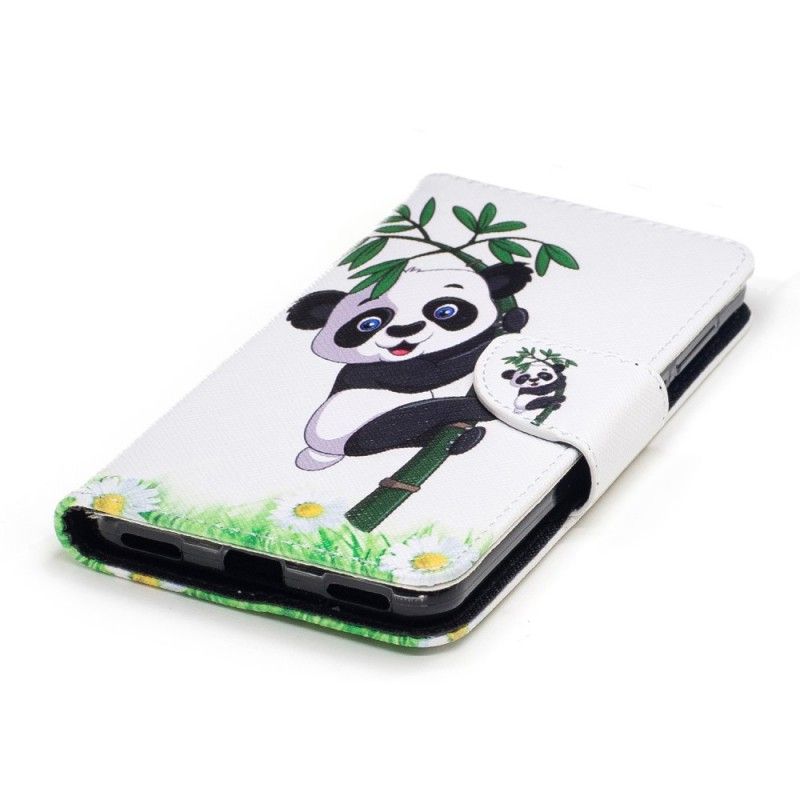 Kotelot Huawei Y6 2017 Panda Bambulla