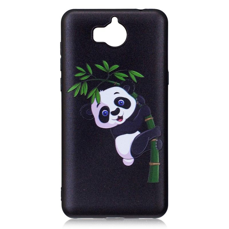 Kuori Huawei Y6 2017 Kohokuvioitu Panda Bambulla