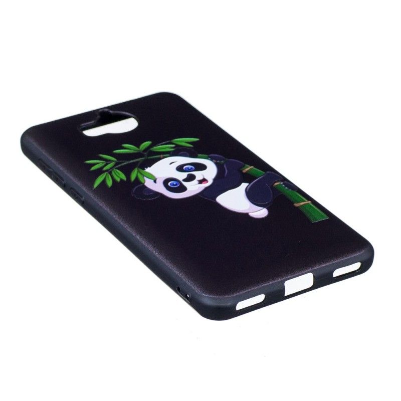 Kuori Huawei Y6 2017 Kohokuvioitu Panda Bambulla