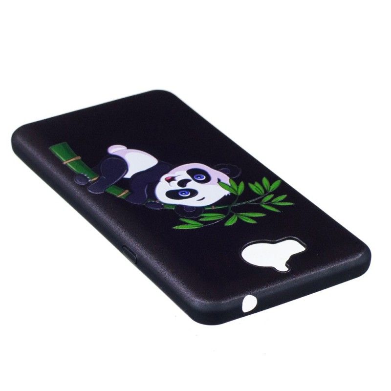 Kuori Huawei Y6 2017 Kohokuvioitu Panda Bambulla