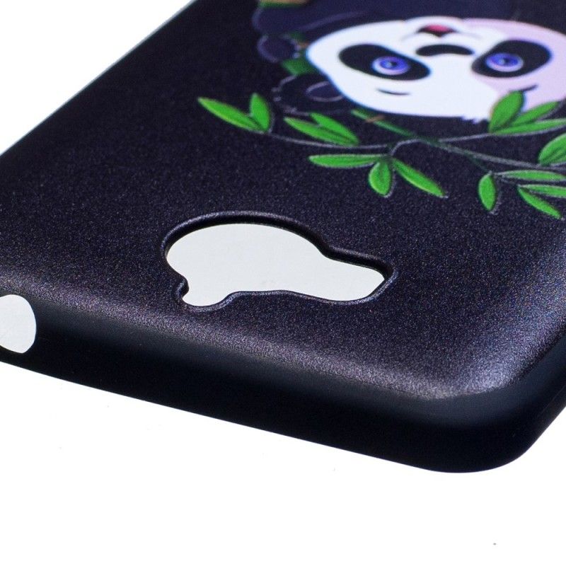 Kuori Huawei Y6 2017 Kohokuvioitu Panda Bambulla