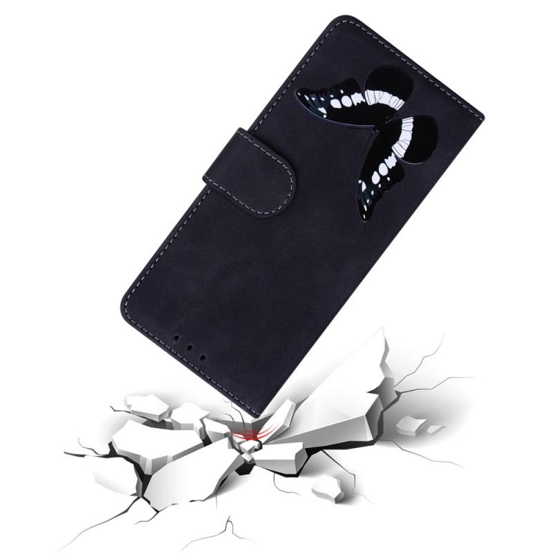 Kotelot Xiaomi 14t Puhelinkuoret Butterfly Suede Effect