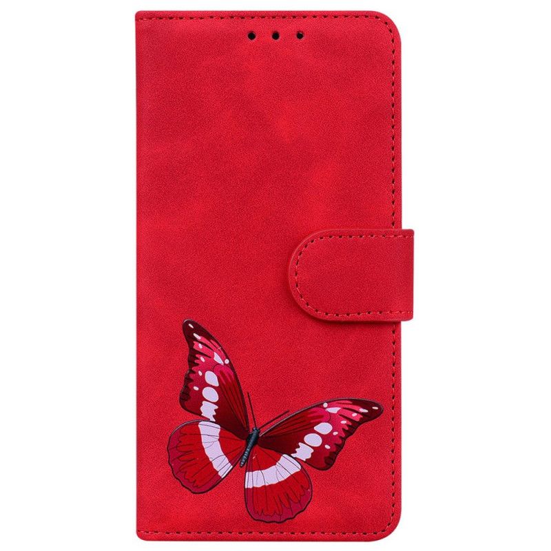 Kotelot Xiaomi 14t Puhelinkuoret Butterfly Suede Effect