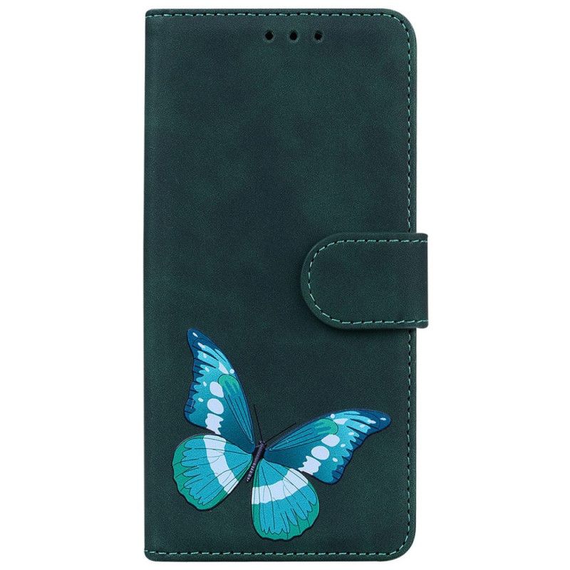 Kotelot Xiaomi 14t Puhelinkuoret Butterfly Suede Effect