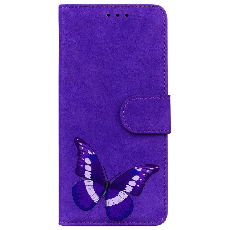 Kotelot Xiaomi 14t Puhelinkuoret Butterfly Suede Effect