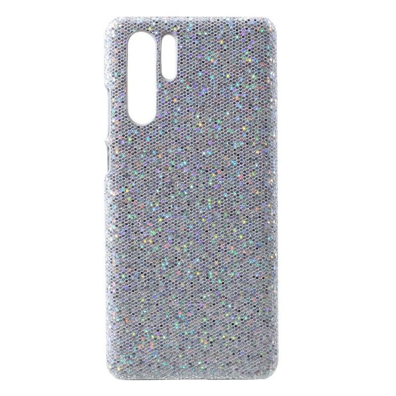 Case Kuoret Huawei P30 Pro Musta Puhelinkuoret Paljetteja