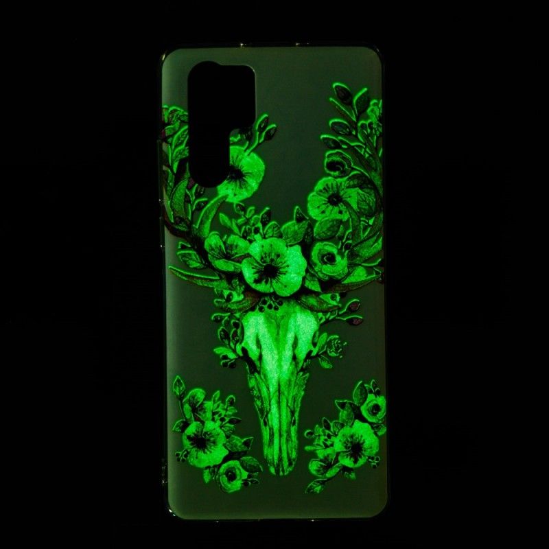 Case Kuoret Huawei P30 Pro Puhelinkuoret Fluoresoiva Kukallinen Hirvi