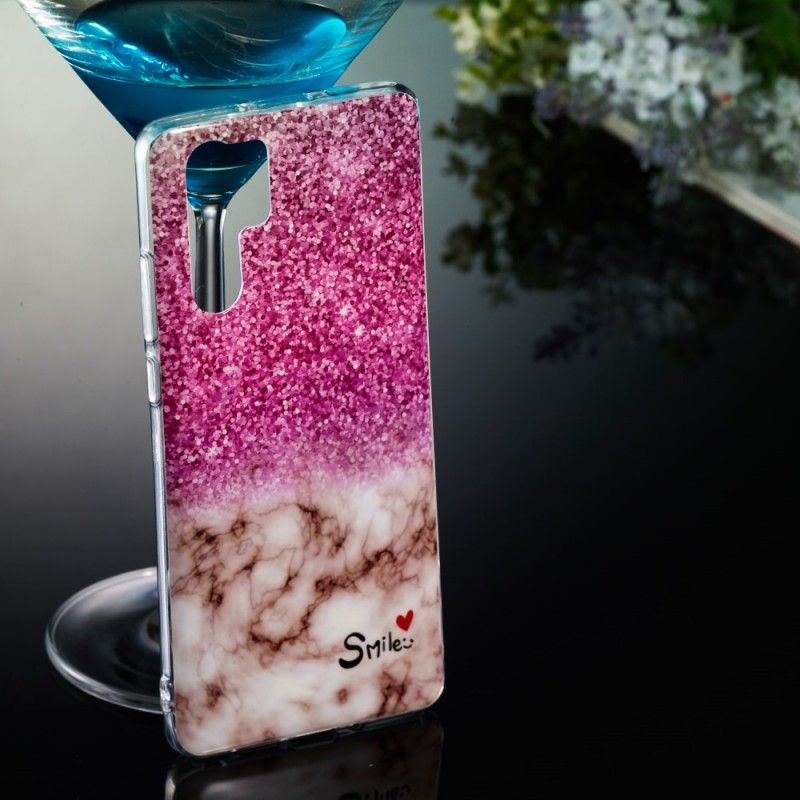 Case Kuoret Huawei P30 Pro Puhelinkuoret Marmorinen Kimallus Ja Hymy