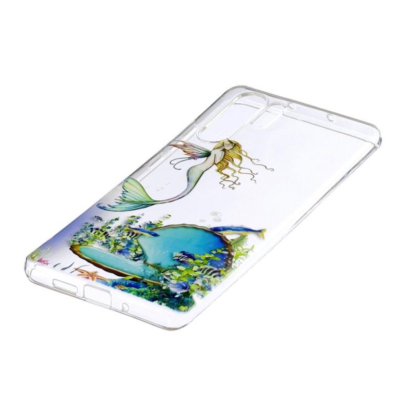 Case Kuoret Huawei P30 Pro Puhelinkuoret Sininen Merenneito