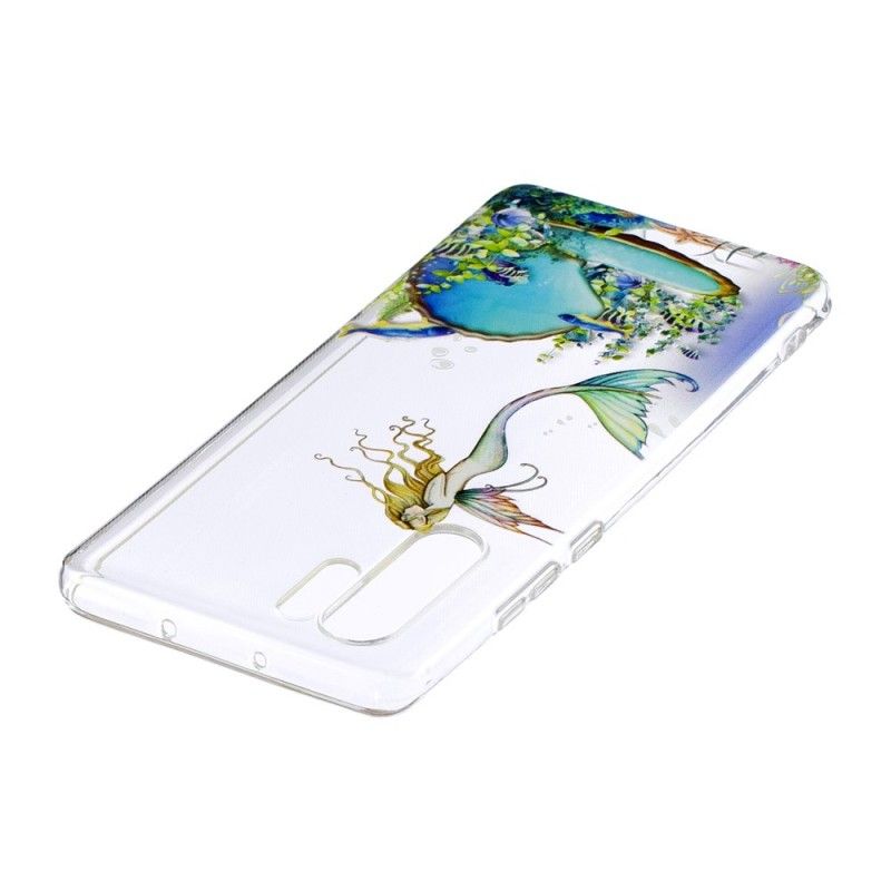 Case Kuoret Huawei P30 Pro Puhelinkuoret Sininen Merenneito