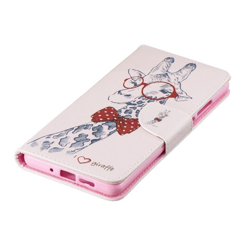 Flip Case Huawei P30 Pro Nörtti Kirahvi