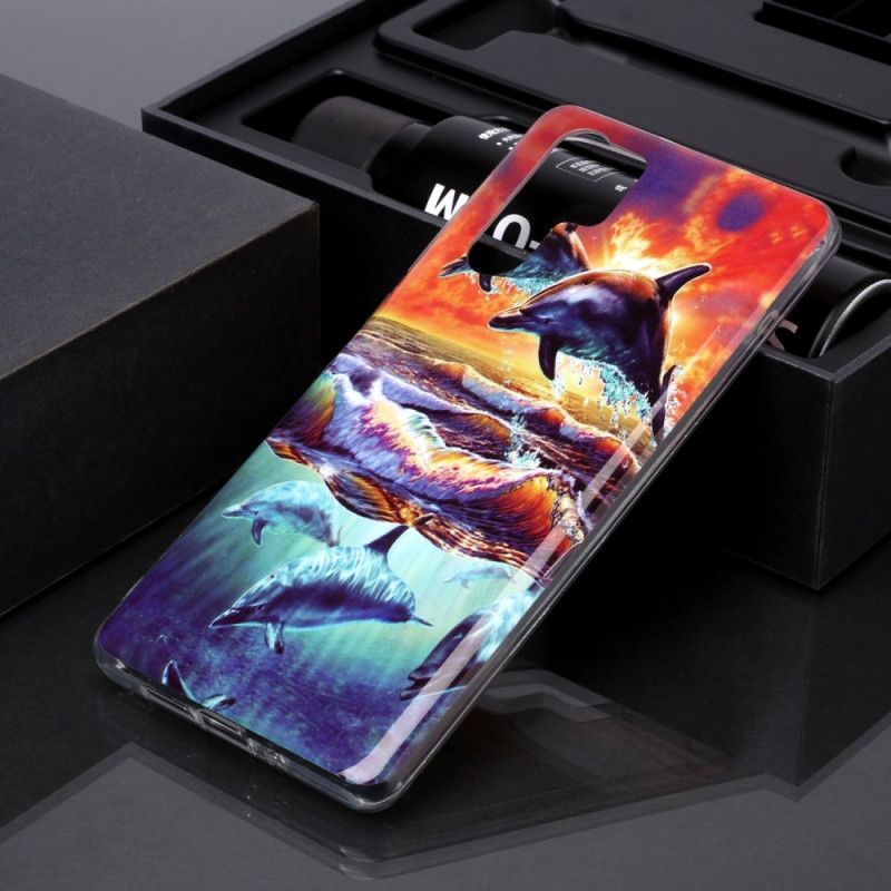 Kuori Huawei P30 Pro Delfiinit Luonnossa Suojakuori