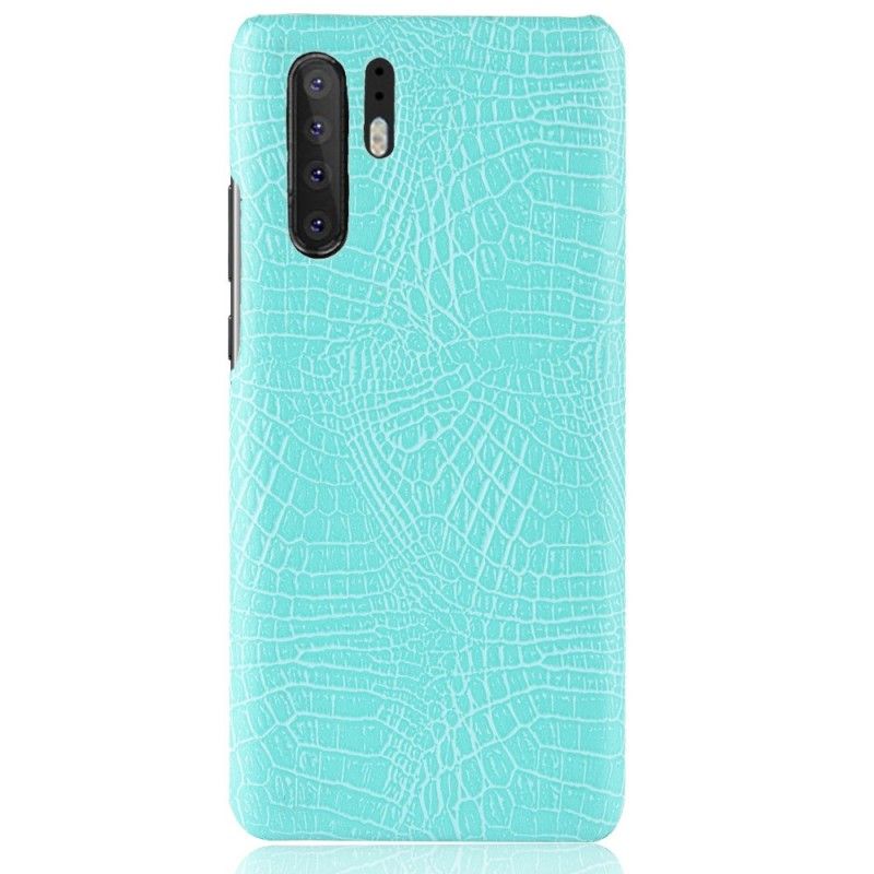 Kuori Huawei P30 Pro Punainen Musta Krokotiilin Ihovaikutus Suojakuori