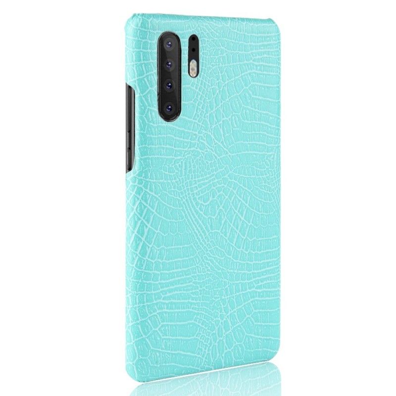 Kuori Huawei P30 Pro Punainen Musta Krokotiilin Ihovaikutus Suojakuori