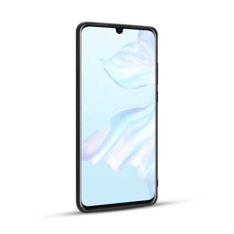 Kuori Huawei P30 Pro Tummansininen Aitoa Litsi Nahkaa Suojakuori