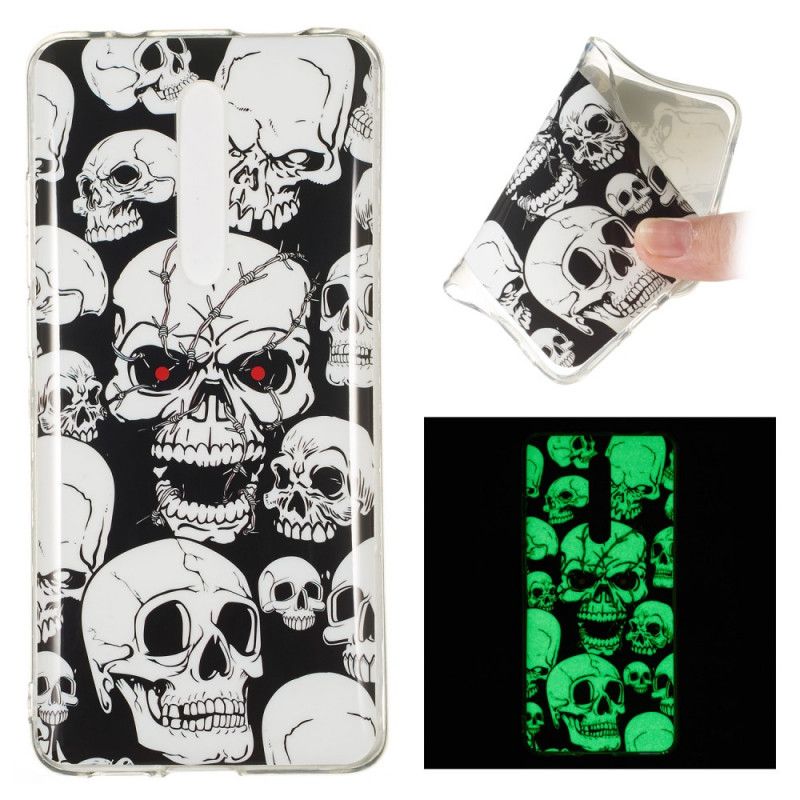 Case Kuoret Xiaomi Mi 9T / Mi 9T Pro Puhelinkuoret Huomion Fluoresoivat Kallot