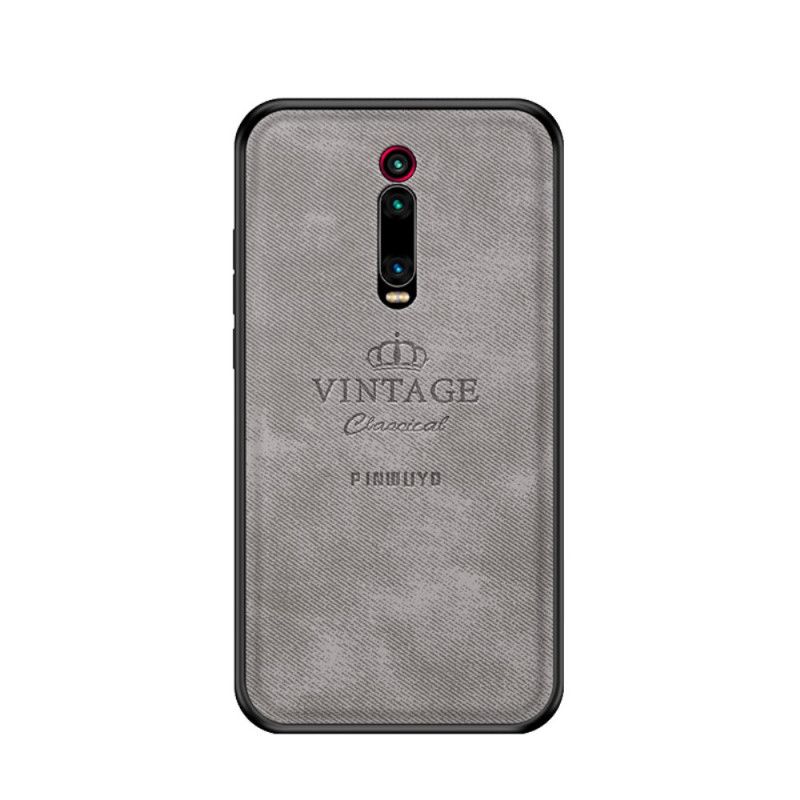 Case Kuoret Xiaomi Mi 9T / Mi 9T Pro Punainen Harmaa Puhelinkuoret Kunniakas Vintage Pinwuyo