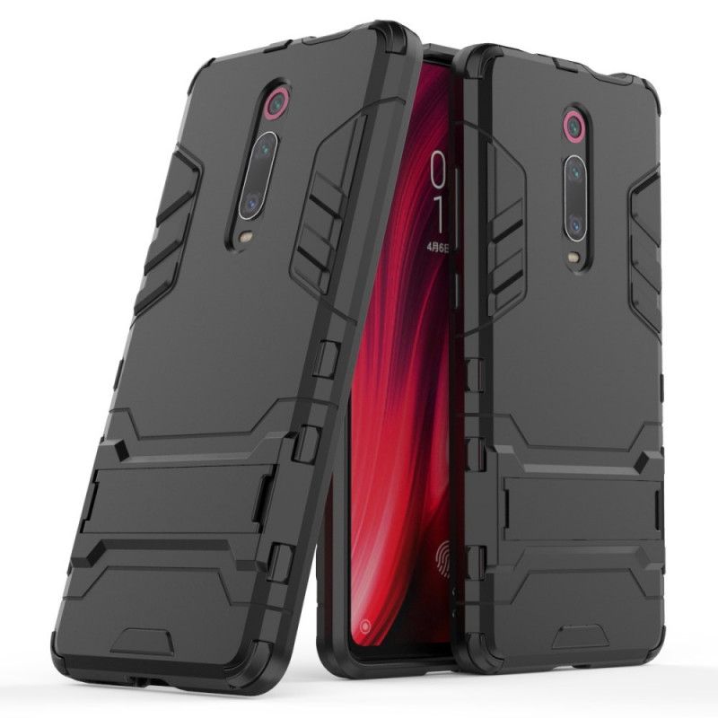 Case Kuoret Xiaomi Mi 9T / Mi 9T Pro Punainen Musta Puhelinkuoret Erittäin Kestävä Kieli