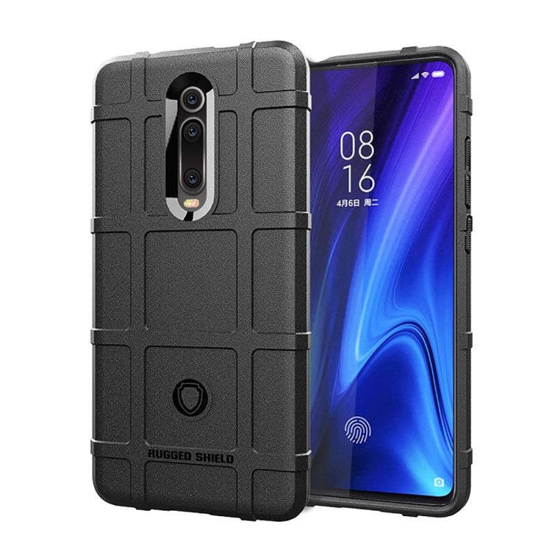 Kuori Xiaomi Mi 9T / Mi 9T Pro Harmaa Musta Kestävä Kilpi Suojakuori