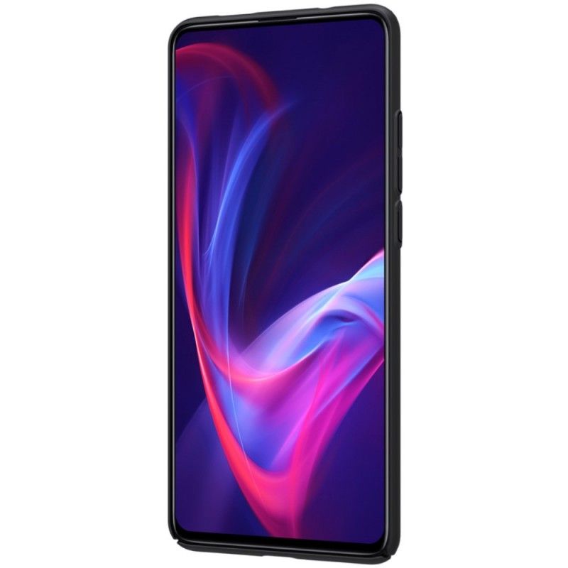 Kuori Xiaomi Mi 9T / Mi 9T Pro Punainen Musta Jäykkä Himmeä Nillkin Suojakuori