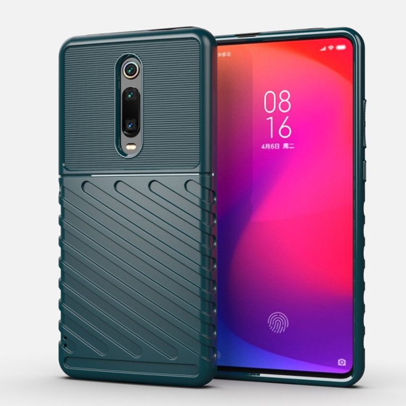 Kuori Xiaomi Mi 9T / Mi 9T Pro Vihreä Musta Ukkosarja