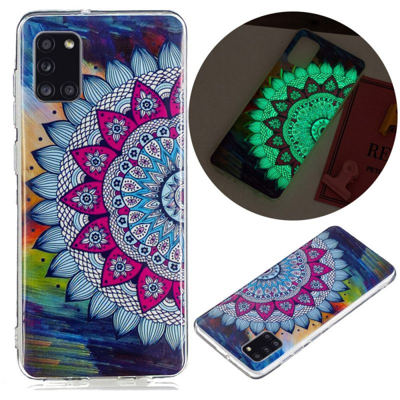 Kuori Samsung Galaxy A31 Fluoresoiva Värillinen Mandala