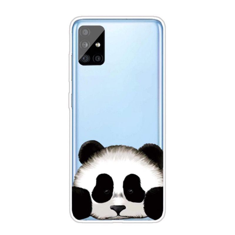 Kuori Samsung Galaxy A31 Läpinäkyvä Panda