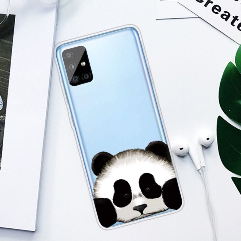 Kuori Samsung Galaxy A31 Läpinäkyvä Panda